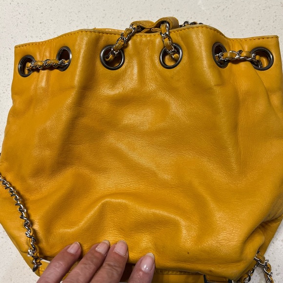 SOLD‼️ Chanel Lambskin Rare Mini Bucket Backpack. - Picture 4 of 16